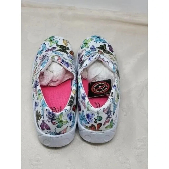 Laforst Rachel 7003 Women's Leather Nonslip Server Waitress Slip On Clog size 11 - Picture 4 of 9